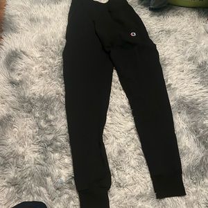 Champion Black Sweats
